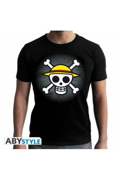 One Piece - koszulka "Skull with map"