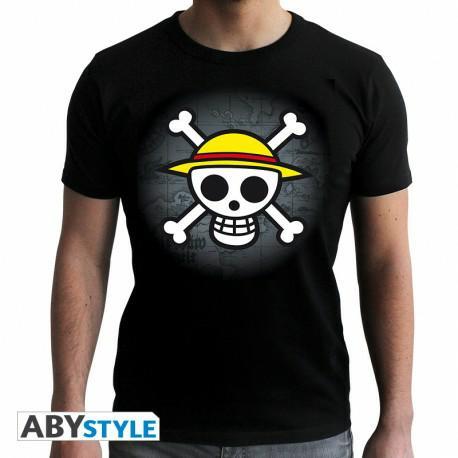 One Piece - koszulka "Skull with map"