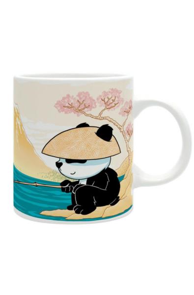 Asian Art - kubek Surfing Panda