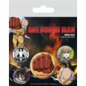 One Punch Man Pin-Pack Buttons 5-Pack