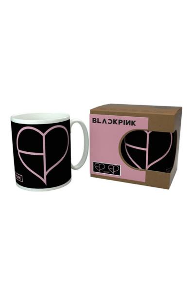 Black Pink - kubek Heart Icon