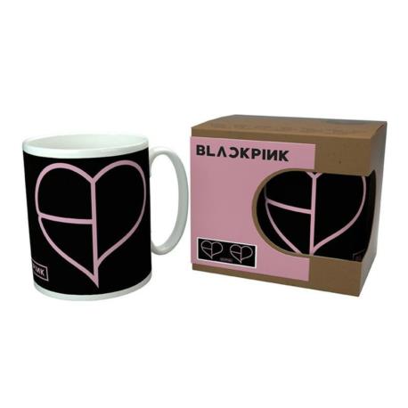 Black Pink - kubek Heart Icon