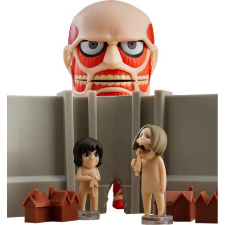 Attack on Titan Nendoroid Action Figure Colossal Titan Renewal Set 10 cm