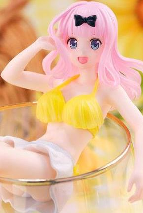 Kaguya-sama: Love is War PVC Statue Ultra Romantic Aqua Float Girls Figure Chika Fujiwara