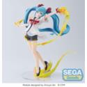 Hatsune Miku: Project DIVA MEGA 39`s Figurizm Luminasta PVC Statue Hatsune Miku Shiny T.R. 22 cm