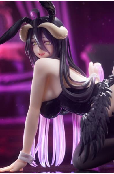 Overlord PVC Statue Desktop Cute Figure Albedo Bunny Ver. 13 cm