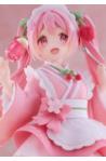 Hatsune Miku PVC Statue Newley Written Sakura Miku Japanese Cafe Ver. 18 cm