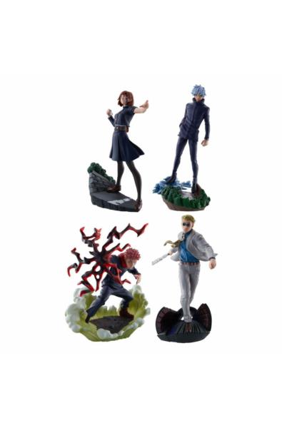 Jujutsu Kaisen Petitrama Series Trading Figure 3-Set Jujutsu Kaisen Series Vol.2 Setn 9 cm