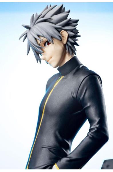 Evangelion: 3.0+1.0 Thrice Upon a Time Luminasta PVC Statue Kaworu Nagisa Commander Suit Ver. 2 20 cm