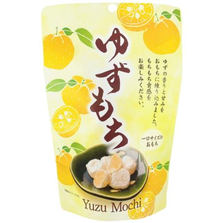 Yuzu Mochi Rice Cake, Seiki 130 g [ciastka ryżowe cytrusowe]