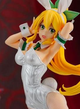 Sword Art Online BiCute Bunnies PVC Statue Leafa White Pearl Color Ver. 26 cm