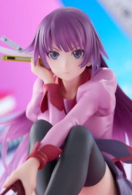Monogatari PVC Statue Desktop Cute Figure Hitagi Senjougahara 13 cm