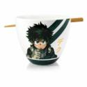 My Hero Academia Ramen Bowl with Chopsticks Izuku Midoriya 473 ml