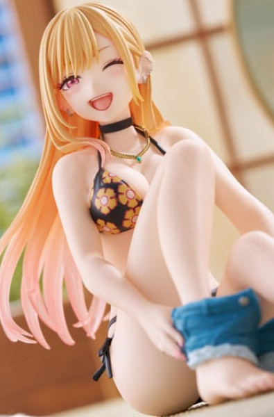 My Dress-Up Darling PVC Statue Desktop Cute Figure Marin Kitagawa Measured Swimsuit Ver. 13 cm