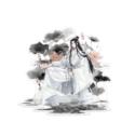 Grandmaster of Demonic Cultivation Acrylic Stand Lan Wangji Chan Yi Ver. 20 cm