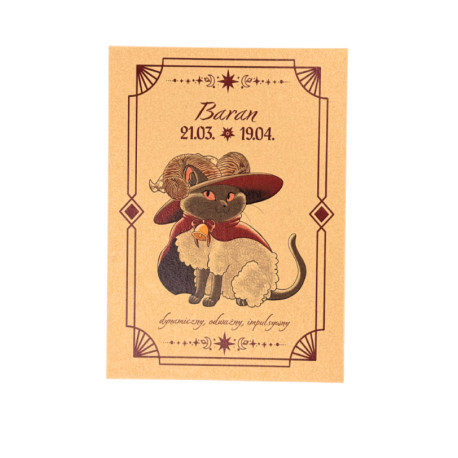 Karty Zodiaku - Baran