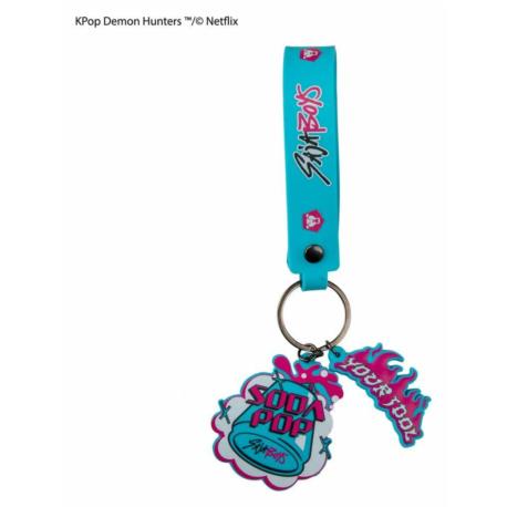 KPop Demon Hunters Wristlet Keychain Soda Pop
