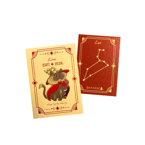✦Karty Zodiaku - Lew