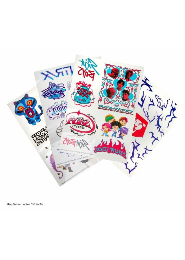 KPop Demon Hunters Tattoo Stickers KPop Demon Hunters