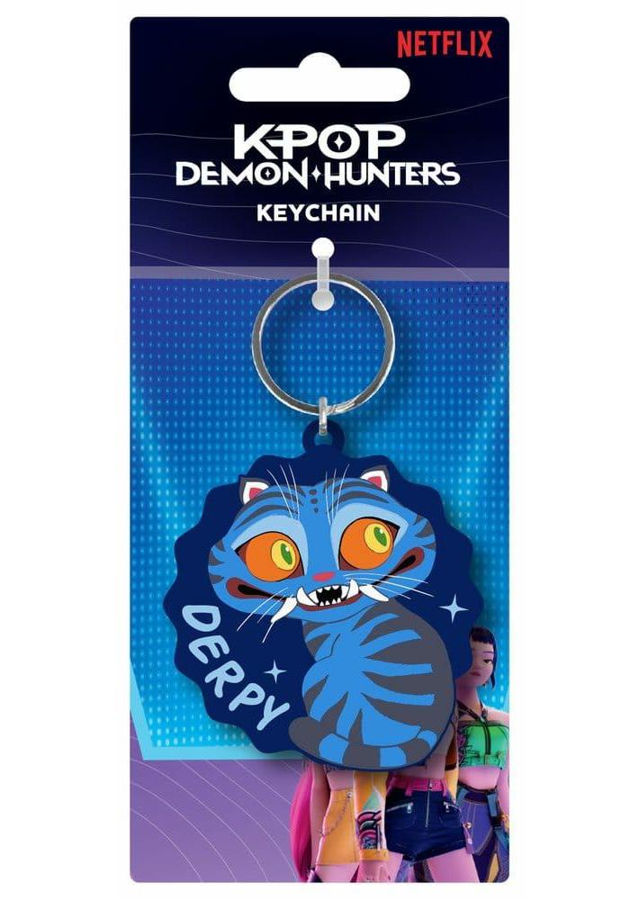 KPop Demon Hunters PVC Keychain Derpy Tiger