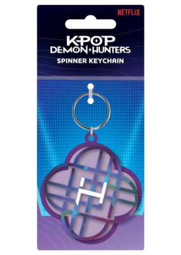 KPop Demon Hunters Metal Keychain Spinner Huntrix